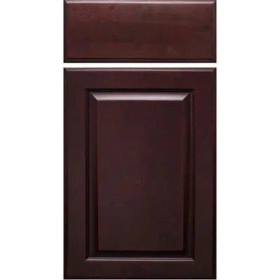 다크 체리 주방 캐비닛